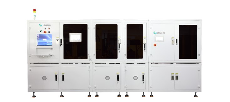 無線充電納米晶自動化檢測方案 ，尺寸與瑕疵檢測二合一